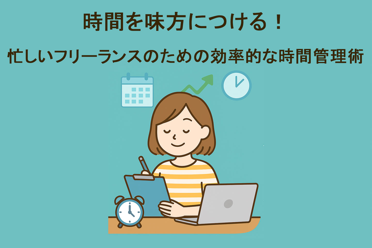 時間を味方につける！忙しいフリーランスのための効率的な時間管理術